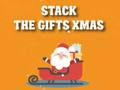 Jeu Empilez les cadeaux de Noël  en ligne