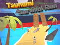 Jeu Course de survie au tsunami  en ligne