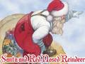 Jeu Père Noël et renne au nez rouge  en ligne