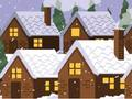 Jeu Différence de la ville de Noël  en ligne