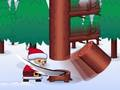Jeu Père Noël bûcheron  en ligne