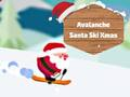 Jeu Avalanche Père Noël Ski Noël  en ligne