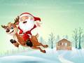Jeu Camion de livraison de cadeaux du Père Noël  en ligne