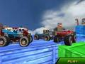 Jeu Monster Truck Cascades Sky Driving  en ligne