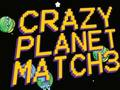 Jeu Fou planète match 3  en ligne