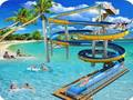 Jeu Aventure sur le toboggan aquatique  en ligne