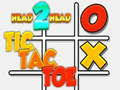 Jeu Tête 2 Tête Tic Tac Toe  en ligne