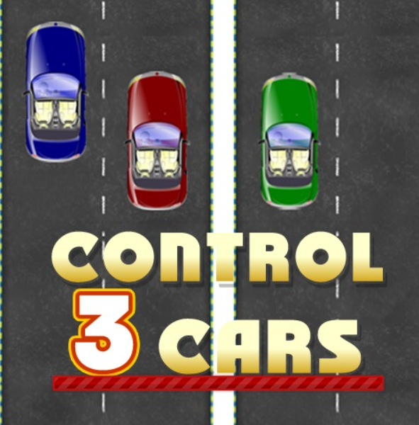 Jeu Trois voitures  en ligne