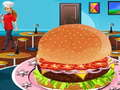 Jeu Décoration de hamburgers  en ligne