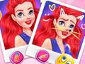 Jeu Déformation du visage des princesses  en ligne