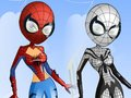Jeu Habillage de fille araignée  en ligne