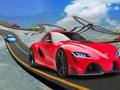 Jeu Cascade de voiture méga rampe  en ligne