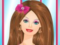 Jeu Maquillage de fête Barbie  en ligne