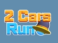 Jeu 2 voitures courent  en ligne