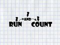 Jeu Courir et compter  en ligne