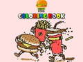 Jeu Livre de coloriage de restauration rapide  en ligne
