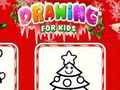 Jeu Dessiner Noël pour les enfants  en ligne