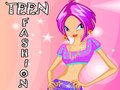 Jeu Habillage de mode pour adolescents  en ligne