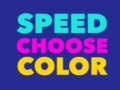 Jeu Vitesse Choisissez la couleur  en ligne