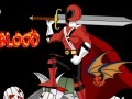 Jeu Power Rangers Samurai Halloween Blood  en ligne