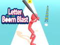 Jeu Explosion de lettres  en ligne
