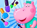 Jeu Salon de manucure hippopotame  en ligne