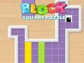 Jeu Puzzle carré de bloc  en ligne