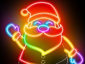 Jeu Dessinez Glow Noël  en ligne