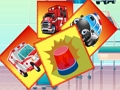Jeu Mémoire des camions d'urgence  en ligne