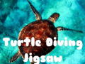 Jeu Puzzle de plongée des tortues  en ligne