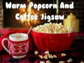 Jeu Puzzle de pop-corn chaud et de café  en ligne