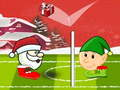 Jeu Football de tête d'hiver du Père Noël  en ligne