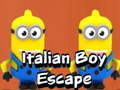 Jeu Évasion de garçon italien  en ligne