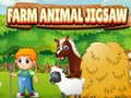 Jeu Puzzle animaux de la ferme  en ligne