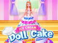 Jeu Gâteau de poupée de crème glacée  en ligne