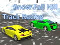 Jeu Neige, chute, colline, piste, course  en ligne