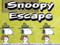 Jeu Escapade Snoopy  en ligne