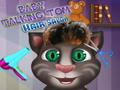 Jeu Salon de coiffure Baby Talking Tom  en ligne