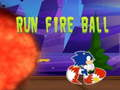 Jeu Courir devant la boule de feu  en ligne