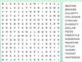 Jeu Recherche de mot  en ligne