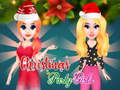 Jeu Filles de la fête de Noël  en ligne
