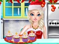 Jeu Machine à cupcakes de Noël congelés  en ligne