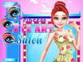 Jeu Salon d'art des yeux de princesse  en ligne