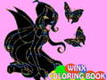 Jeu Livre de coloriage Winx  en ligne