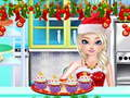 Jeu Machine à cupcakes de Noël princesse sœur  en ligne