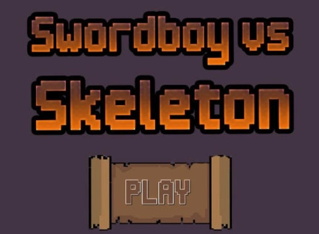 Jeu Swordboy contre squelette  en ligne