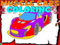 Jeu Coloriage Voitures Musclées  en ligne
