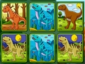 Jeu Mémoire de dinosaure  en ligne