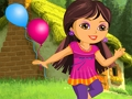 Jeu Dora dans le jardin  en ligne