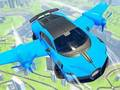 Jeu Voiture volante de sport réel 3d  en ligne
